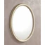 Verdi Oval mirror - beige
