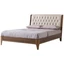 Giotto Double bedstead - walnut