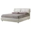 Giotto VENUS Upholstered double bedstead with vip fabric - 180x200 cm