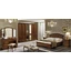 Torriani bedroom - walnut with 180x200 cm bed, with 6-doors cabinet