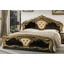 DI Lara Double bedstead - black-gold