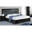 DI Luna Double bedstead - black