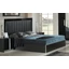 DI Nada Double bedstead - black