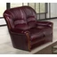 Sara Double couch, with standard leather