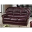 Sara Triple couch, with standard leather