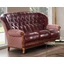York Double couch, with standard leather