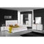 H2 San Marino bedroom - white with 160x200 cm bed, with 6-doors cabinet