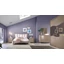 Aria bedroom - optional color with 180x200 cm bed, with 2-sliding doors cabinet
