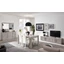 LM Greta Day dining room - grey marble with 190x90 cm dining table