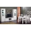 LM Roma Day dining room - white with 190x90 cm dining table