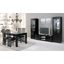 LM Roma Day dining room - black with 190x90 cm dining table