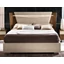 Emozioni Double bedstead with upholstered headboard and sides - 180 cm