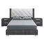 ST Sarah RHOMBUS Double bedstead - KS 198x203 cm