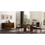ST Eva Day dining room - walnut with 250x115 cm dining table