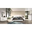 ST Luna bedroom - white with 198x203 cm bed
