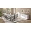 ST Mara Day dining room - white with 250x115 cm dining table