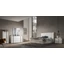 ST Treviso bedroom - grey-white with 198x203 cm bed