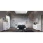 ST Volare bedroom - white with 198x203 cm bed